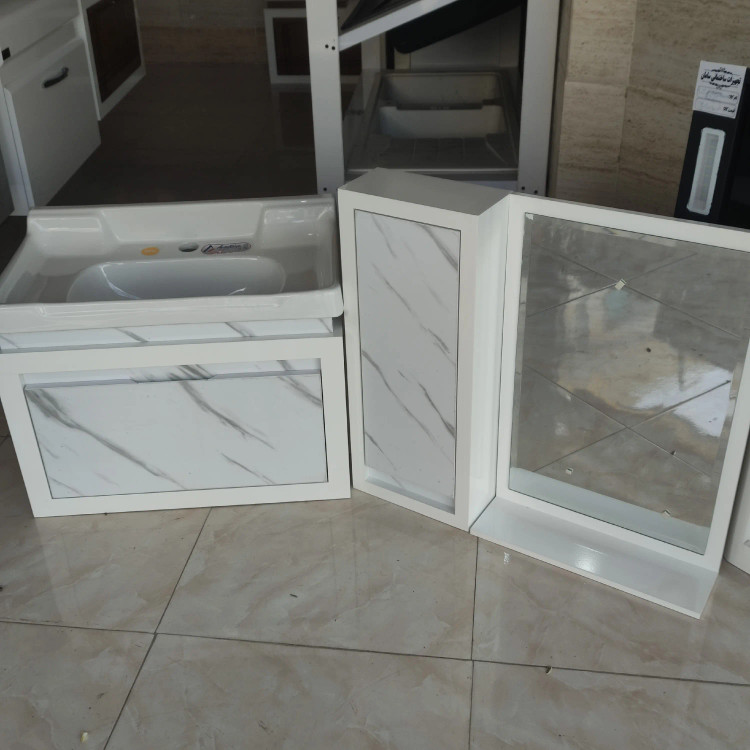 فولست کابینت و اینه باکس برند ارمیتاژ مدل آترا رگه دار(ارسال به صورت پس کرایه)