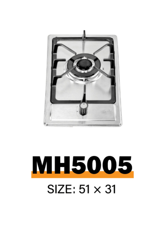 اجاق گاز صفحه ای تک شعله استیل ماهتیسا کد mh1001